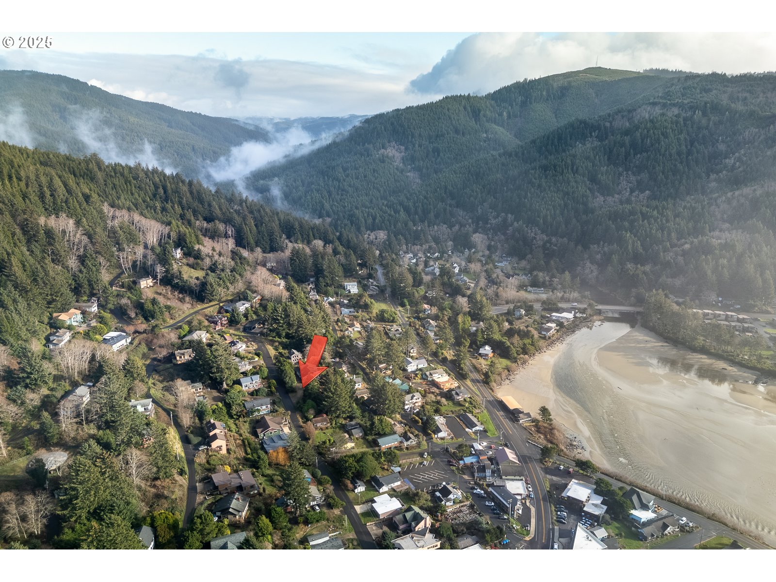 1701 East 3rd Street Yachats, OR 97498 - Photo 11 of 11 a view of outdoor space and mountain view
