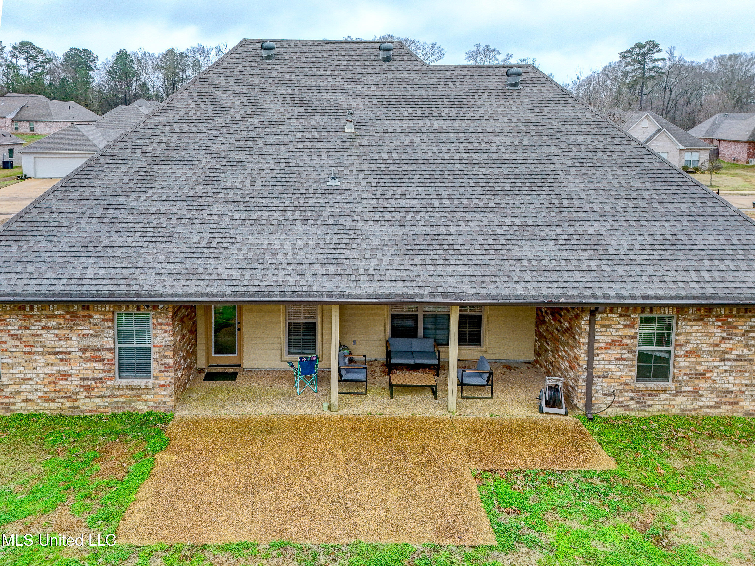 127 Rockbridge Crossing Clinton, MS 39056 - Photo 42 of 55 Aerial Rear View