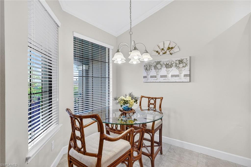 9419 Benvenuto Court, Unit 202 Naples, FL 34119 - Photo 13 of 44 Breakfast Nook