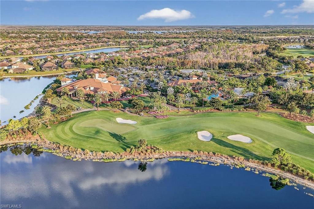 9419 Benvenuto Court, Unit 202 Naples, FL 34119 - Photo 37 of 44 18 Hole Golf Course Aerial View
