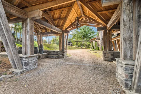 a view of city and ocean