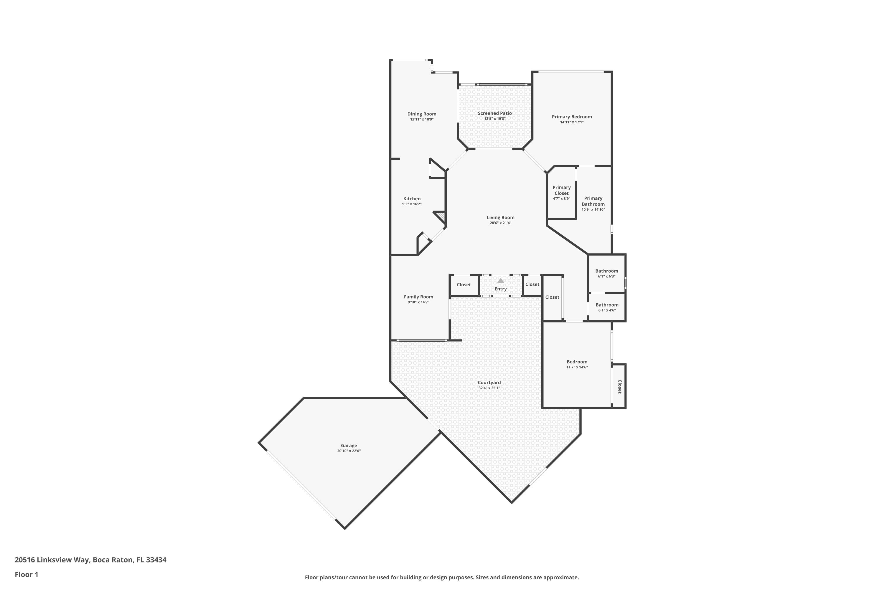 20516 Linksview Way Boca Raton, FL 33434 - Photo 48 of 48 Floorplan