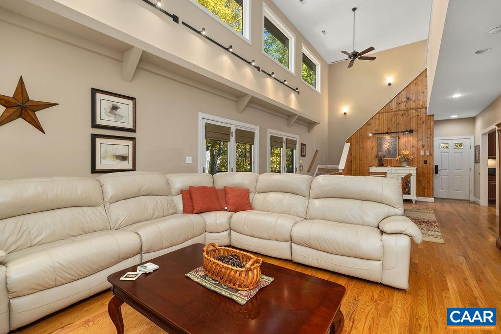 59 Timber Ridge Lane Roseland, VA 22967 - Photo 5 of 45 a living room with furniture and a wooden floor