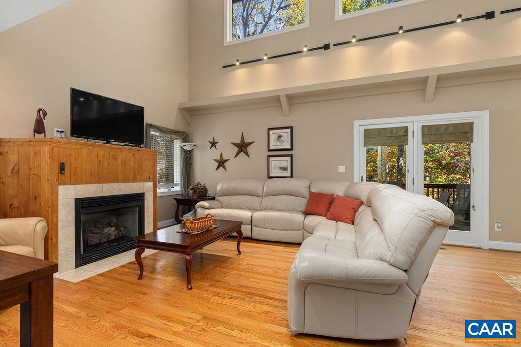 59 Timber Ridge Lane Roseland, VA 22967 - Photo 6 of 45 a living room with furniture fireplace and flat screen tv