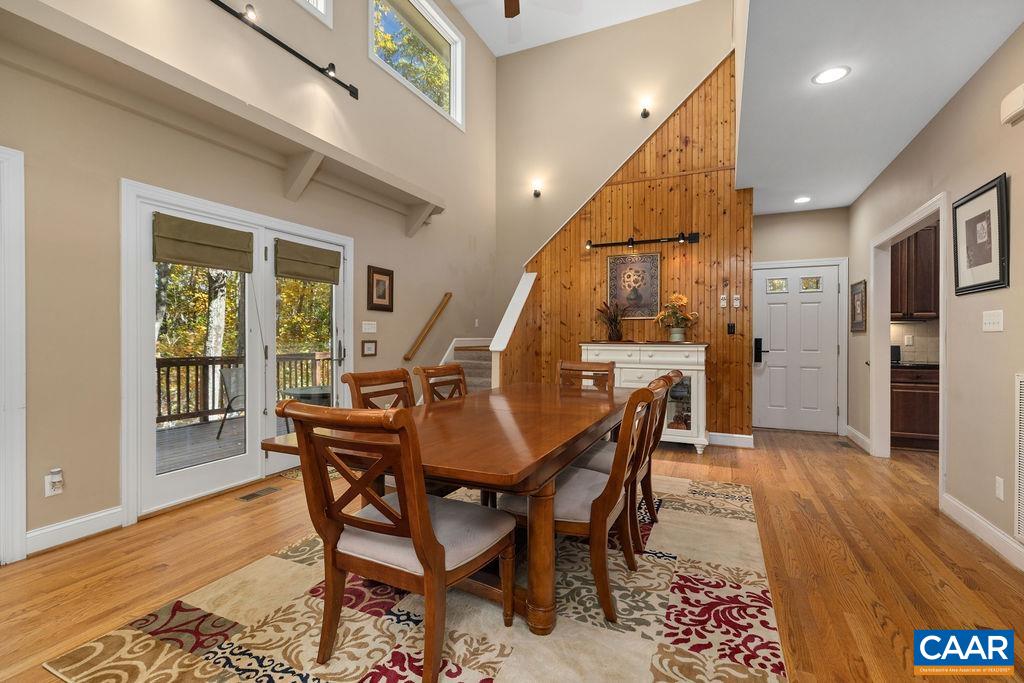 59 Timber Ridge Lane Roseland, VA 22967 - Photo 8 of 45 a dining room with furniture and wooden floor