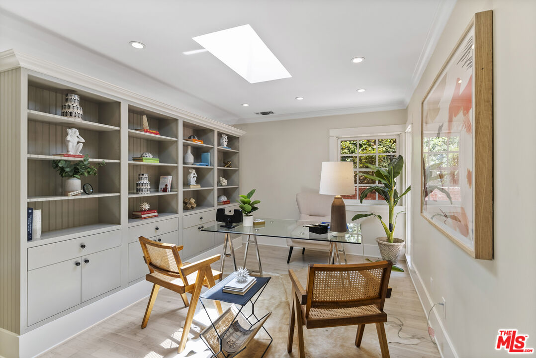 9520 Gloaming Drive Beverly Hills, CA 90210 - Photo 13 of 44 a work room with furniture and a window