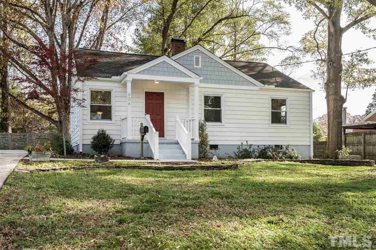 606 North King Charles Road Raleigh, NC 27610 - Photo 1 of 22 a front view of house with yard and green space