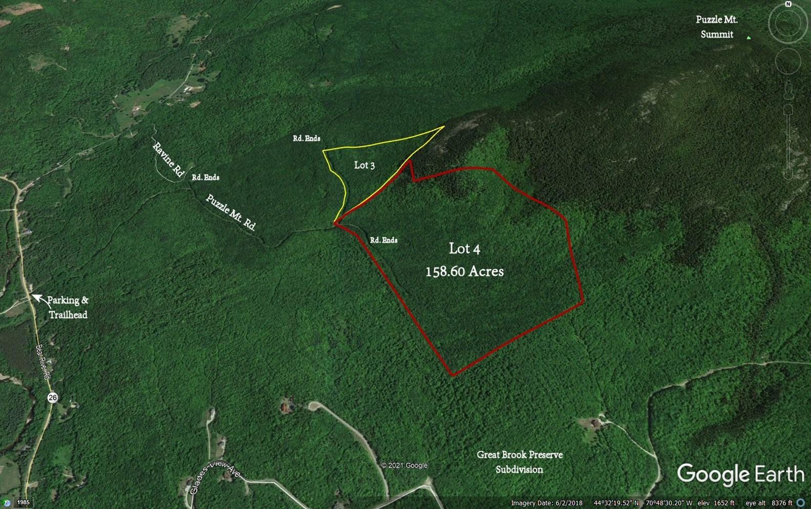 Lot 4 Bear River Road Newry, ME 04261 - Photo 3 of 11 Google Earth Mapping