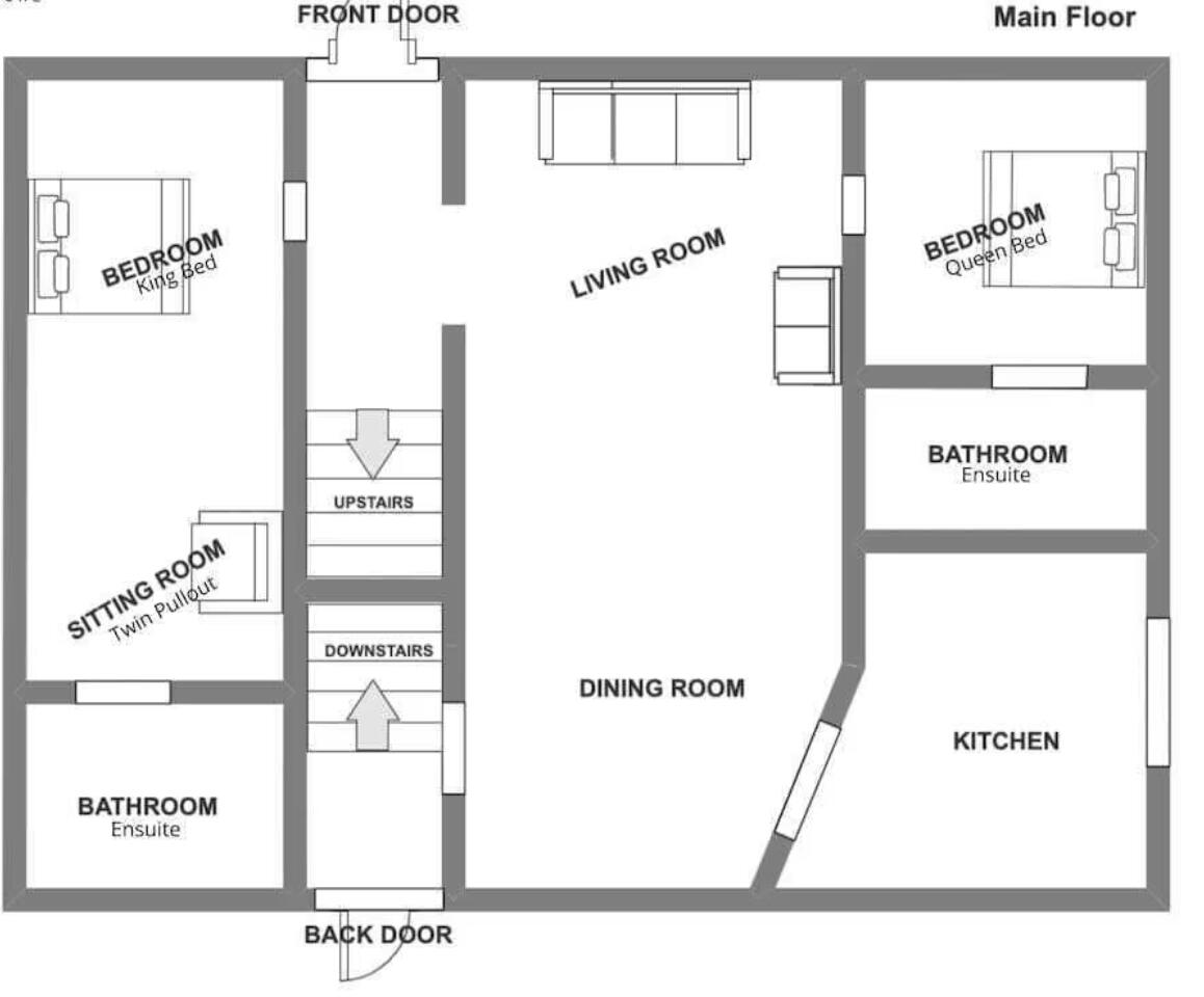 300 Ferry Street Douglas, MI 49406 - Photo 32 of 34 300 Ferry Main House Floorplan