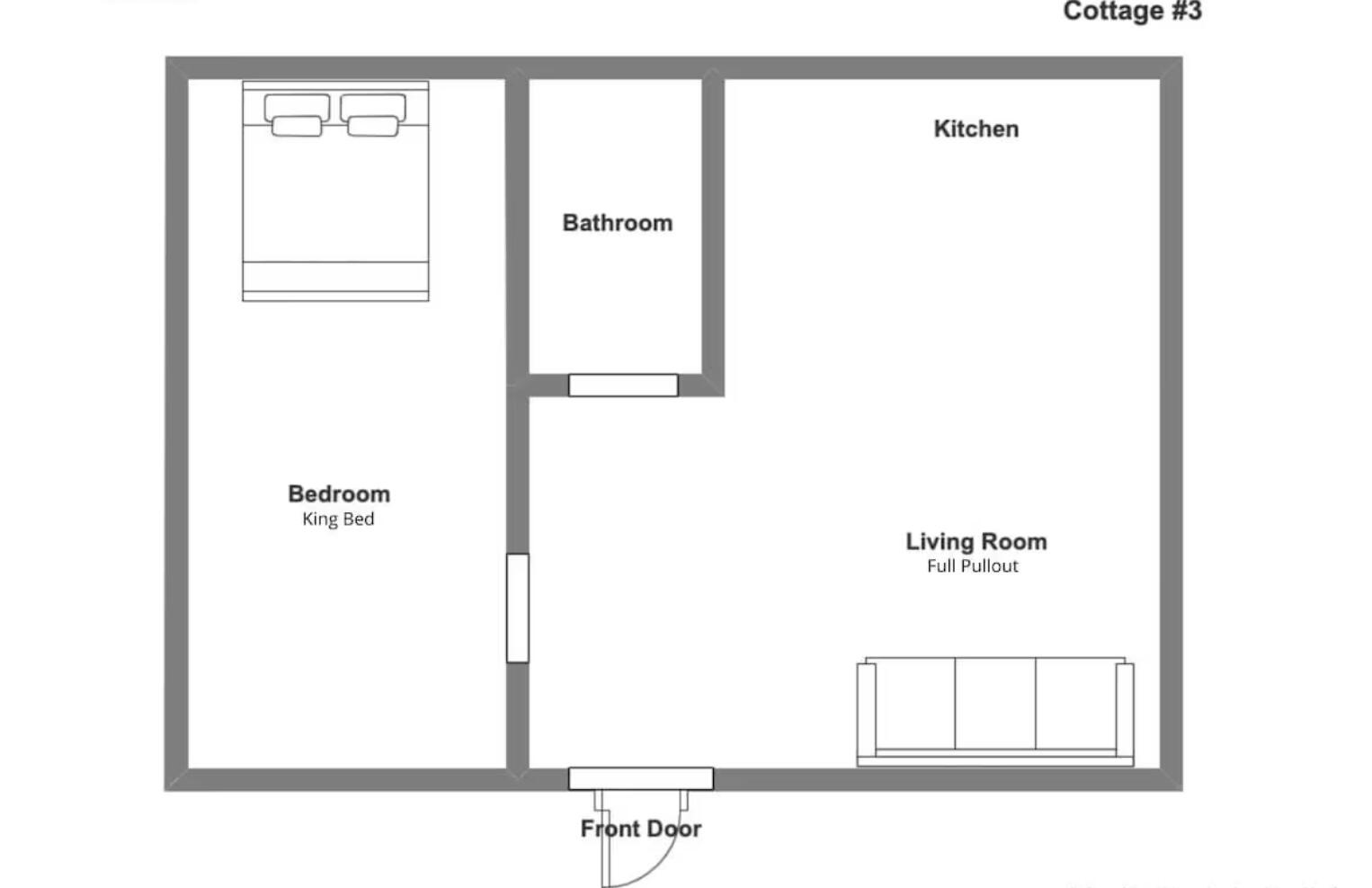 300 Ferry Street Douglas, MI 49406 - Photo 34 of 34 300 Ferry Cottage 3 Floorplan