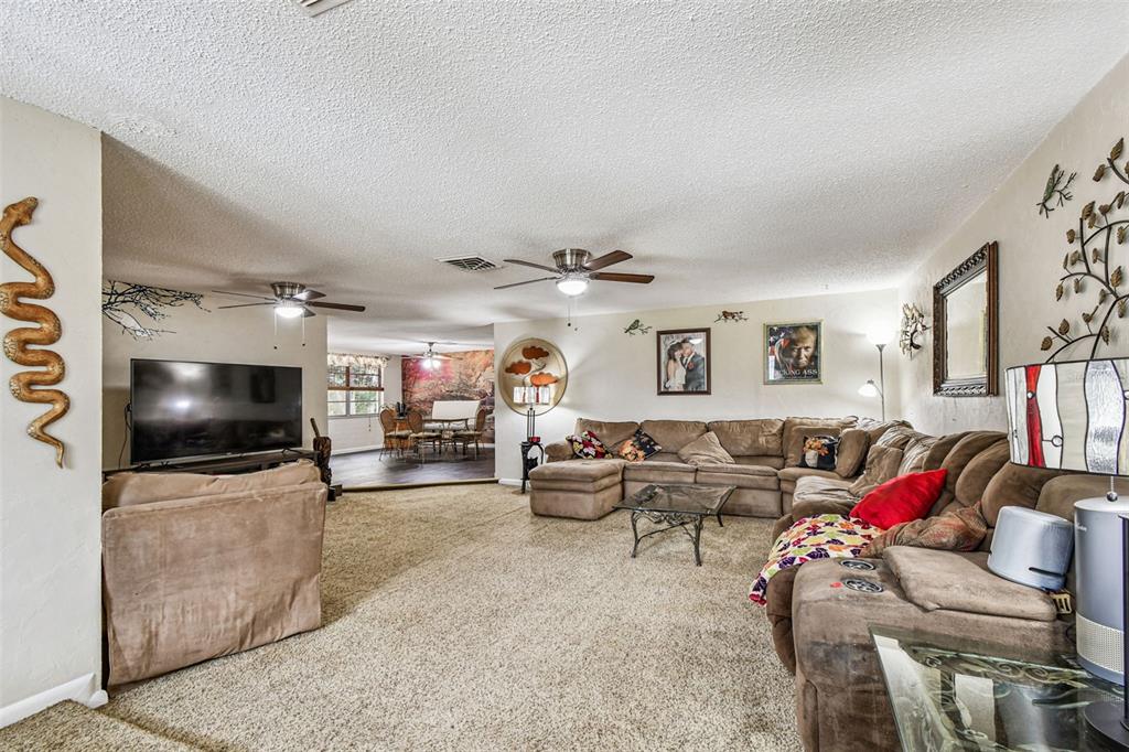 9741 Star Trail New Port Richey, FL 34654 - Photo 22 of 38 a living room with furniture and a flat screen tv