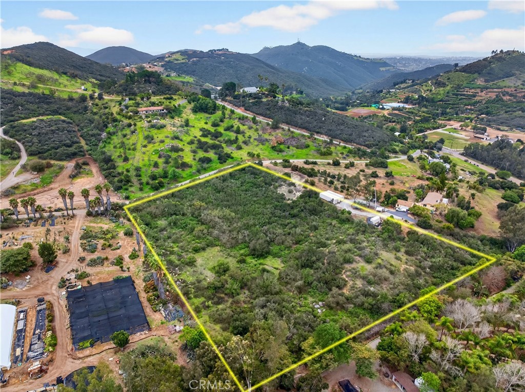0 Rainbow Glen Fallbrook, CA 92028 - Photo 8 of 15 an aerial view of a house