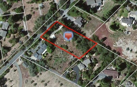 0 10877 Cherry Ridge Road Sebastopol, CA 95472 - Photo 1 of 1 an aerial view of balcony and wooden