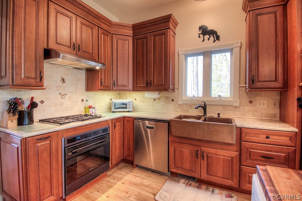 1060 Butler Branch Road Petersburg, VA 23805 - Photo 18 of 46 The Wolf oven, gas burners and wall oven and micro