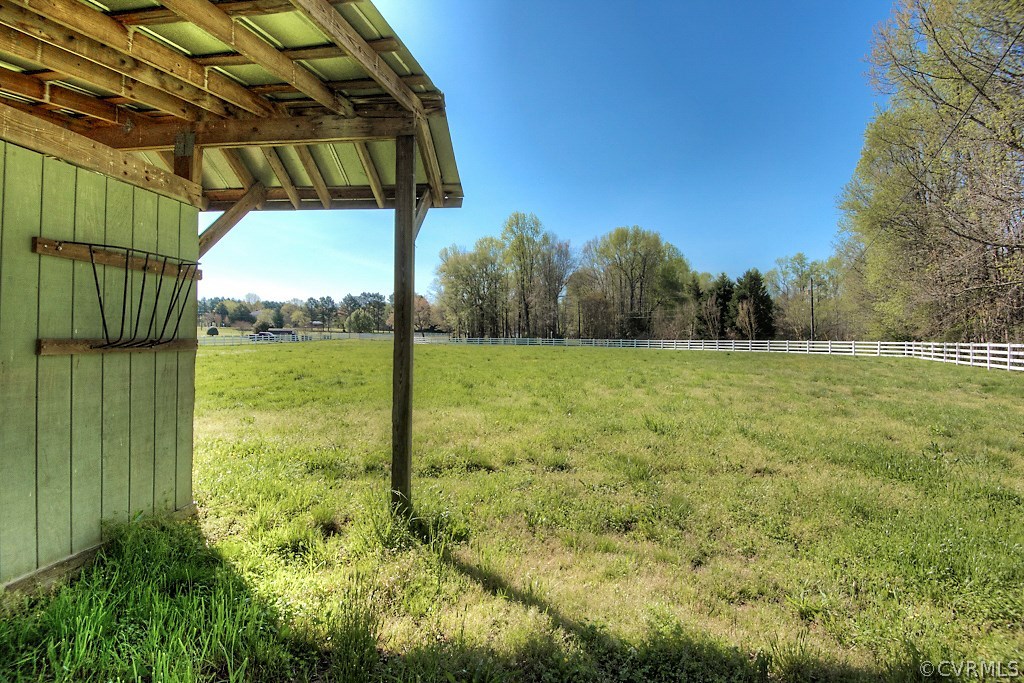 1060 Butler Branch Road Petersburg, VA 23805 - Photo 8 of 46 Side of run-in shed overlooking one of the pasture