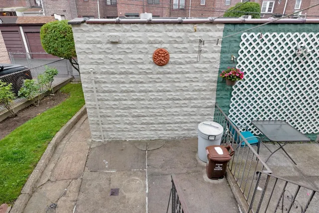 a view of outdoor space and patio