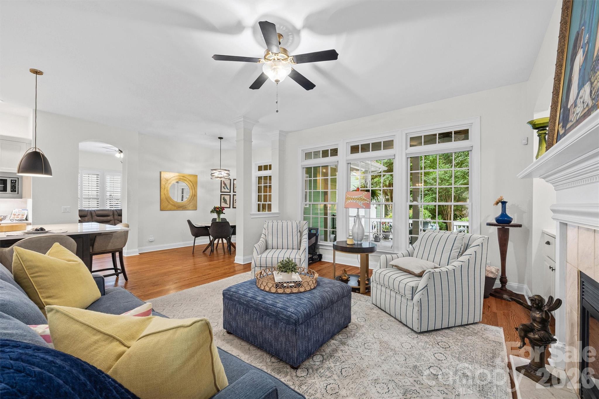 2578 Lower Assembly Drive Fort Mill, SC 29708 - Photo 10 of 28 a living room with furniture and a large window