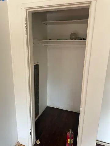 a close view of utility room