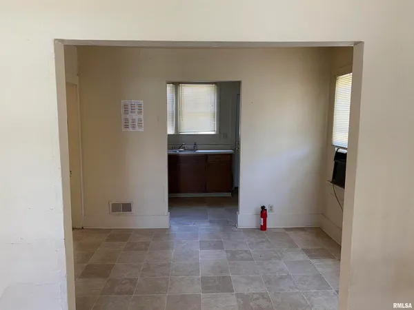 a view of empty room