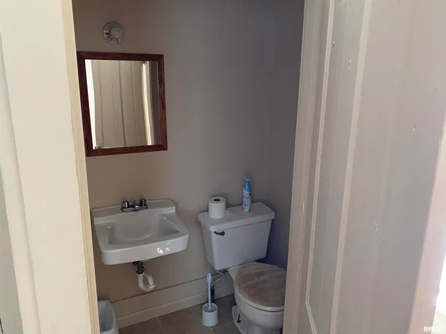 a view of a bathroom with a sink