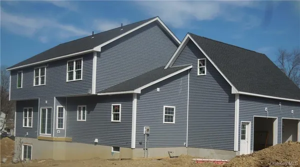 a front view of house