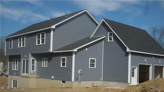 a front view of house