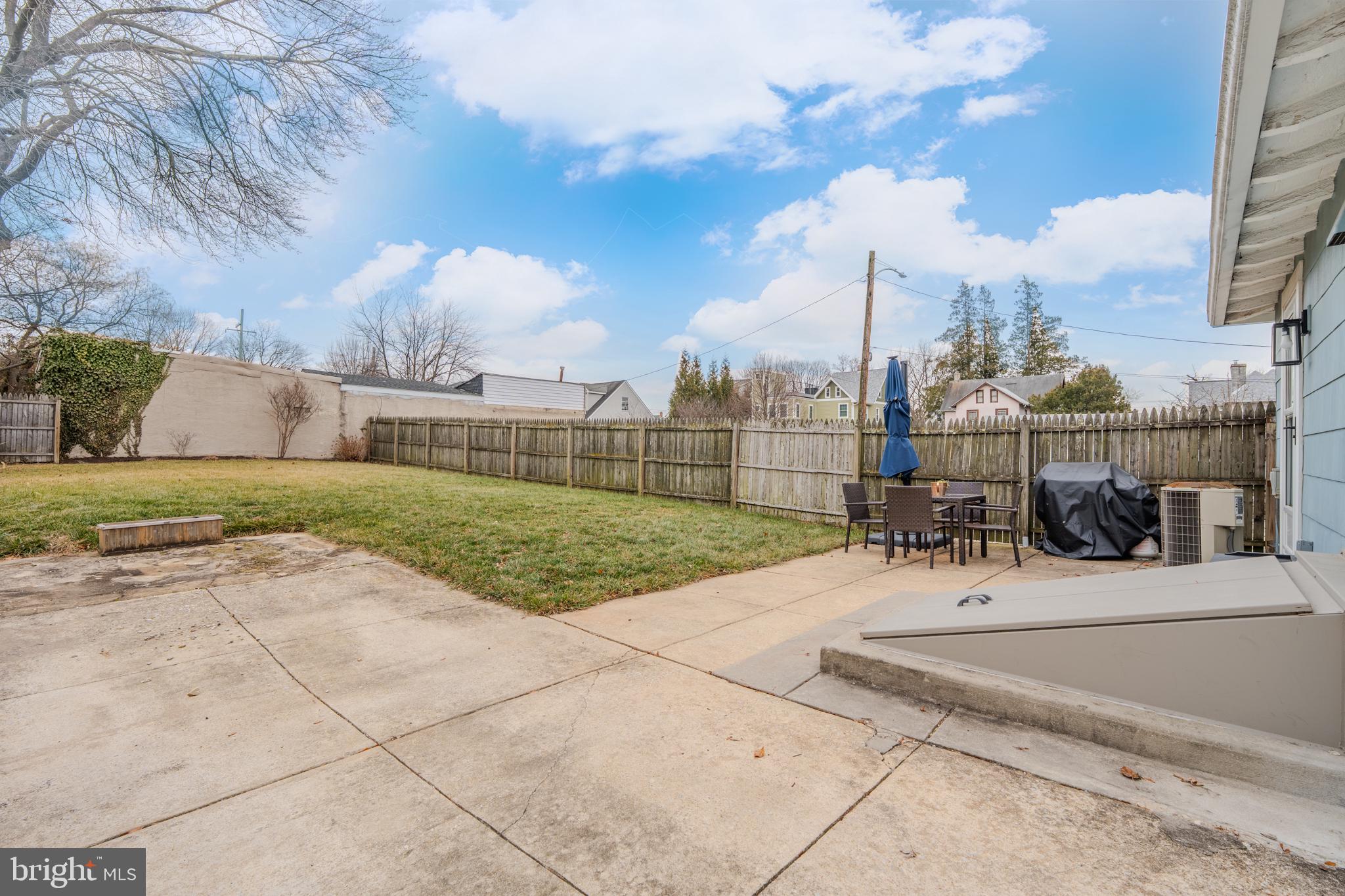 315 West Spring Avenue Ardmore, PA 19003 - Photo 34 of 42 a view of a backyard with sitting area