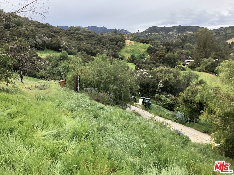 20526 Callon Drive Topanga, CA 90290 - Photo 17 of 30 an aerial view of residential houses with outdoor space and trees