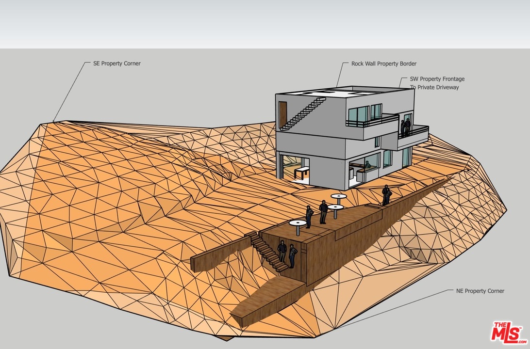 20526 Callon Drive Topanga, CA 90290 - Photo 24 of 30 a view of a living room and entryway