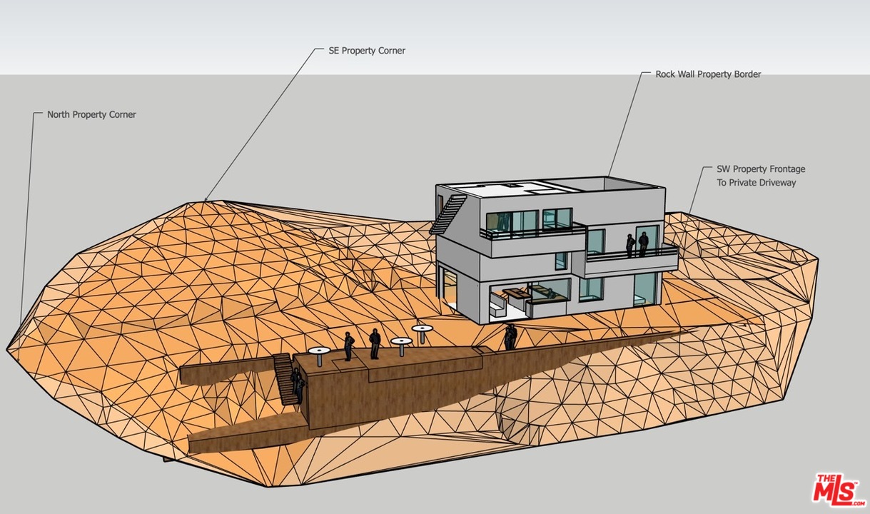 20526 Callon Drive Topanga, CA 90290 - Photo 25 of 30 a view of swimming pool with an ocean view
