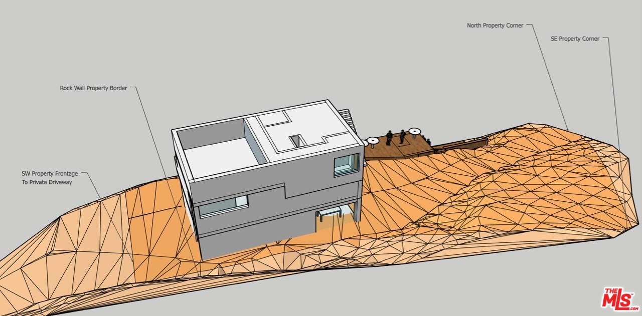 20526 Callon Drive Topanga, CA 90290 - Photo 27 of 30 a bed room with a bed