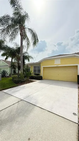 a house with a outdoor space