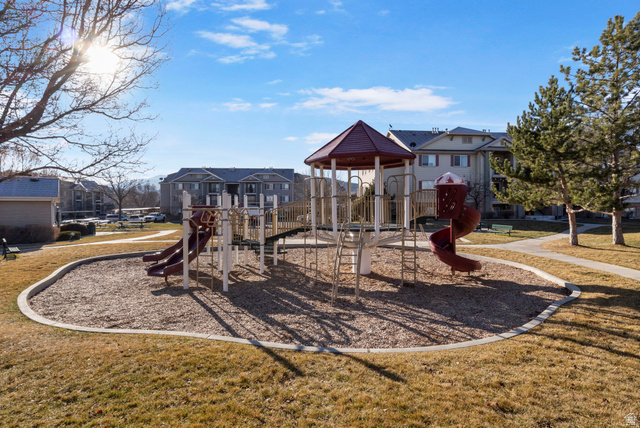8116 North Ridge Loop West, Unit 8 Eagle Mountain, UT 84005 - Photo 20 of 23 Communal playground with a yard and a residential view