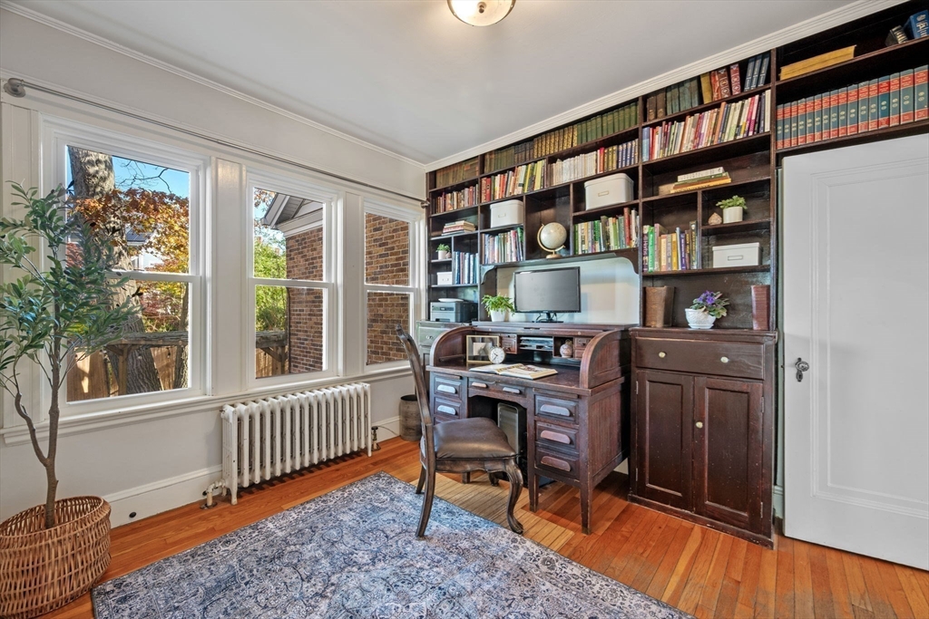 21 Bay View Drive Swampscott, MA 01907 - Photo 14 of 42 a view of a workspace with furniture and a window