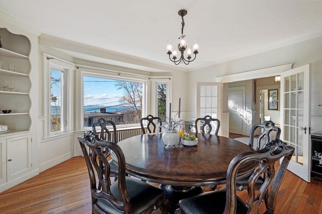 21 Bay View Drive Swampscott, MA 01907 - Photo 15 of 42 a view of a dining room with furniture window and outside view
