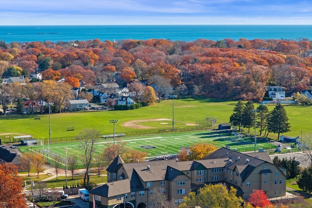 21 Bay View Drive Swampscott, MA 01907 - Photo 42 of 42 an aerial view of residential houses with outdoor space and ocean view