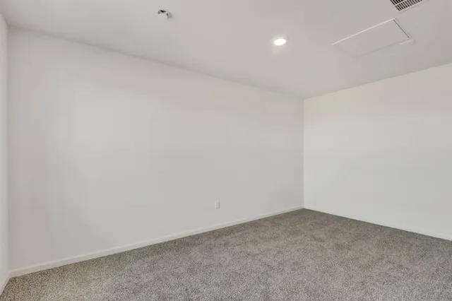 a view of empty room