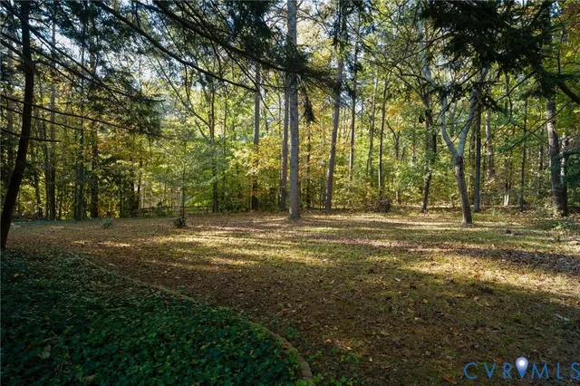 a view of outdoor space with trees
