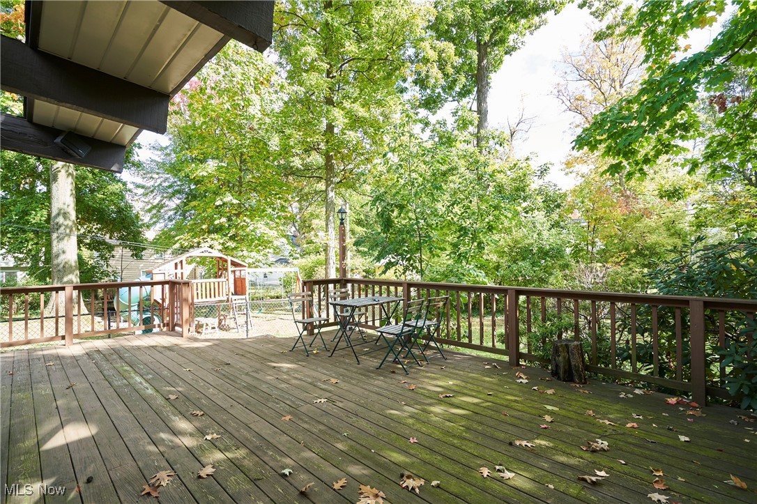 1107 Ford Road Lyndhurst, OH 44124 - Photo 9 of 30 View of deck