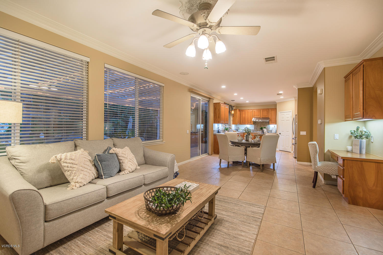 14410 Peach Hill Road Moorpark, CA 93021 - Photo 17 of 45 a living room with furniture and a large window