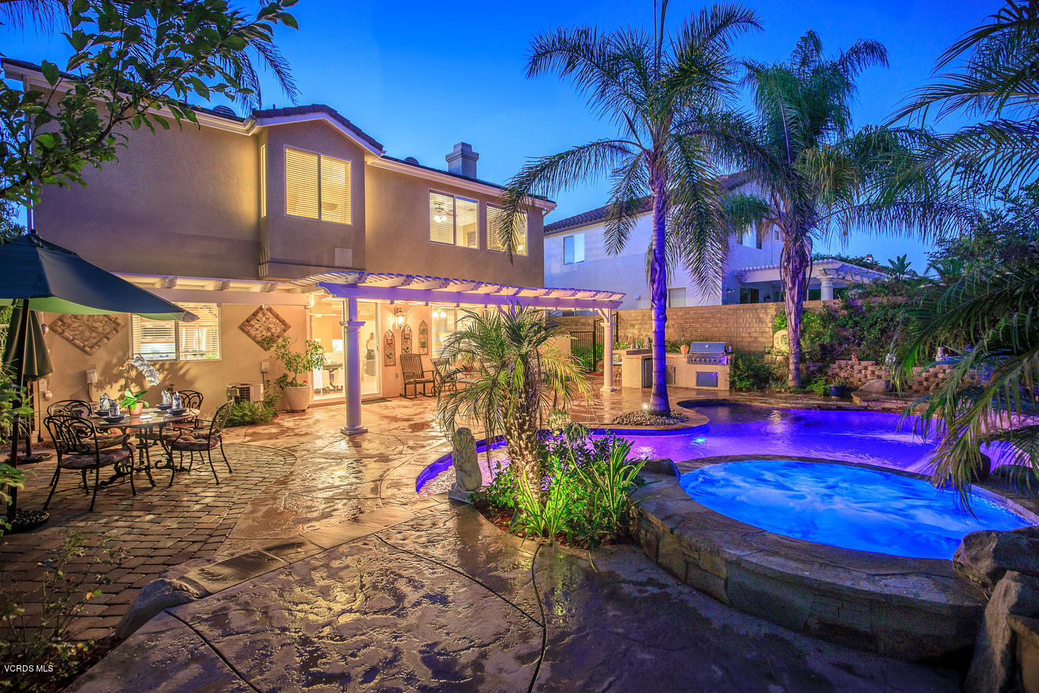 14410 Peach Hill Road Moorpark, CA 93021 - Photo 43 of 45 a view of swimming pool with outdoor seating