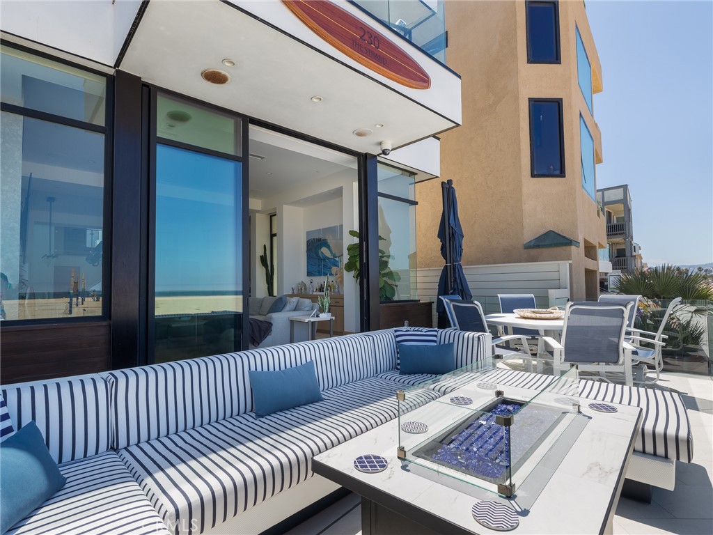230 The Strand Hermosa Beach, CA 90254 - Photo 15 of 72 a living room with furniture