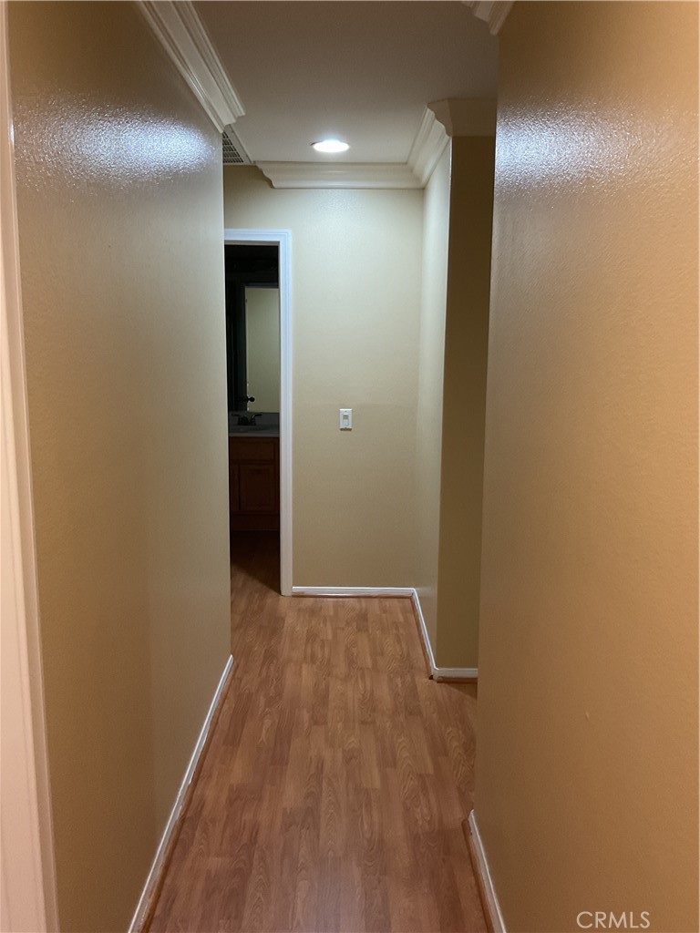 17636 Cypress Circle Carson, CA 90746 - Photo 11 of 29 a view of hallway with wooden floor