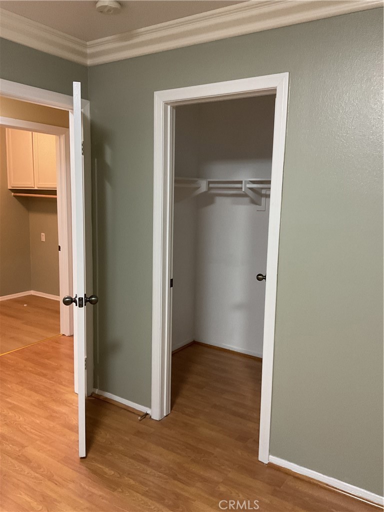 17636 Cypress Circle Carson, CA 90746 - Photo 21 of 29 an empty room with wooden floor & closet