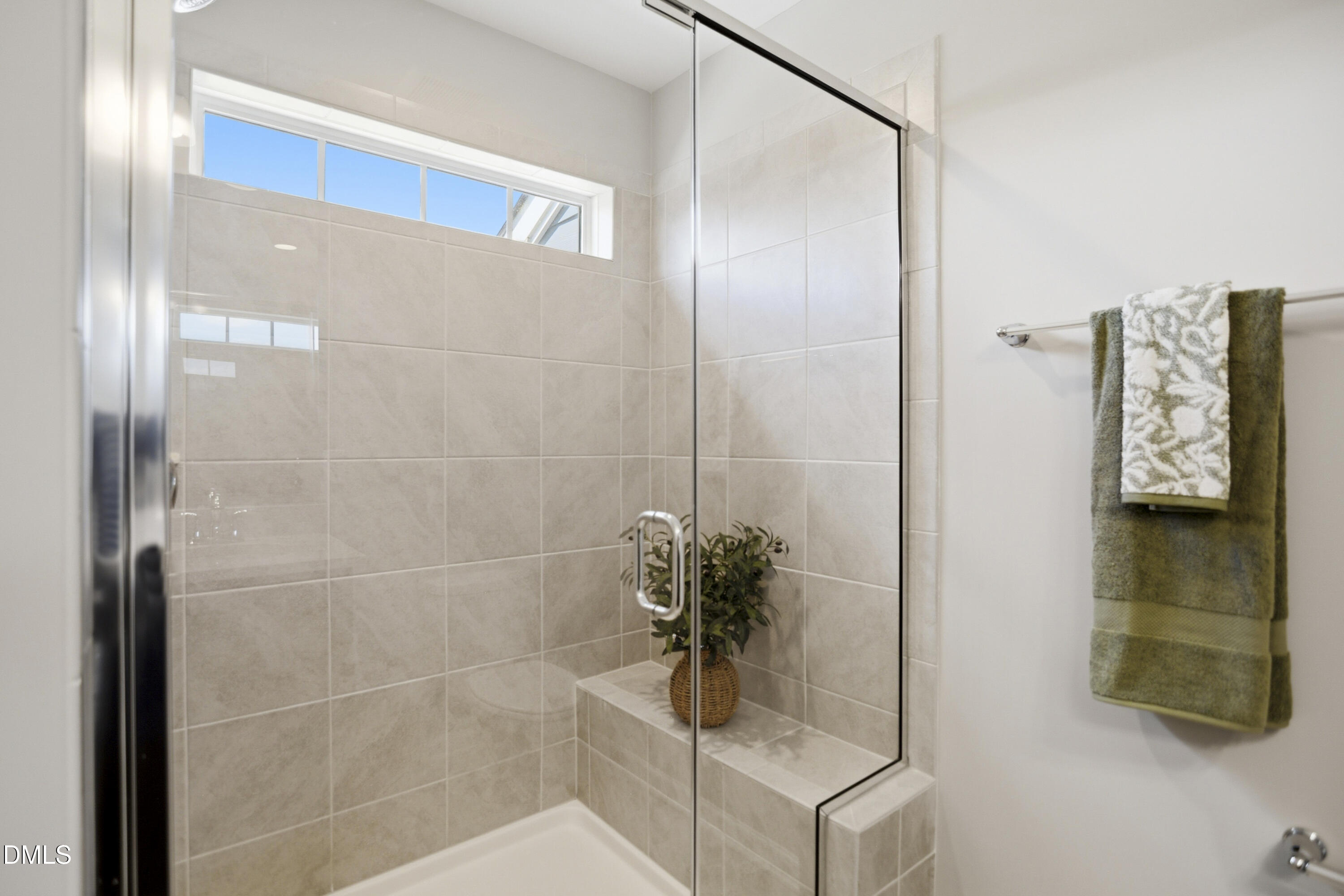 5916 Giddings Street Raleigh, NC 27616 - Photo 21 of 49 a bathroom with a shower