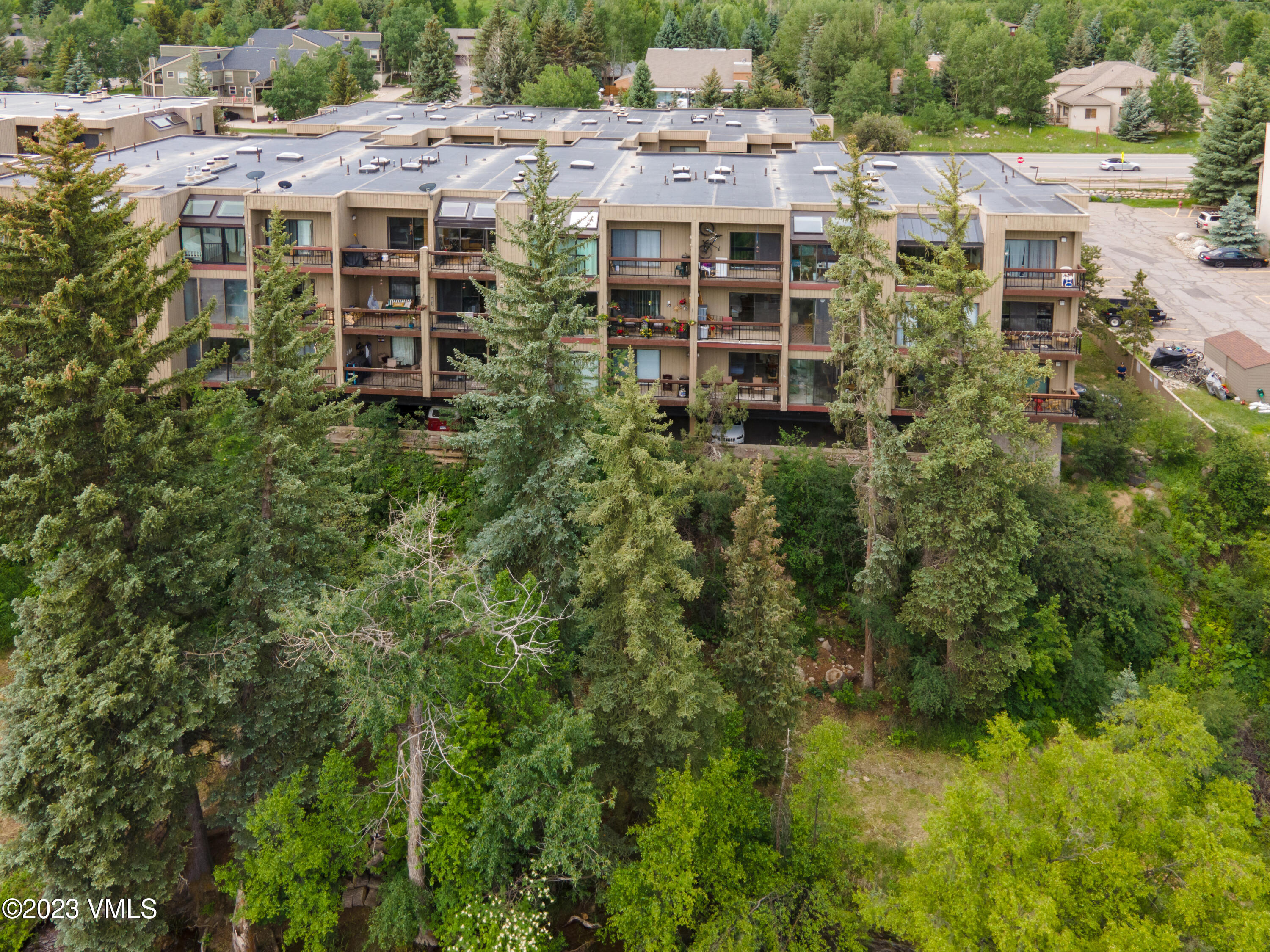 39377 Highway 6, Unit E205 Eagle Vail, CO 81620 - Photo 34 of 40 an aerial view of multiple house