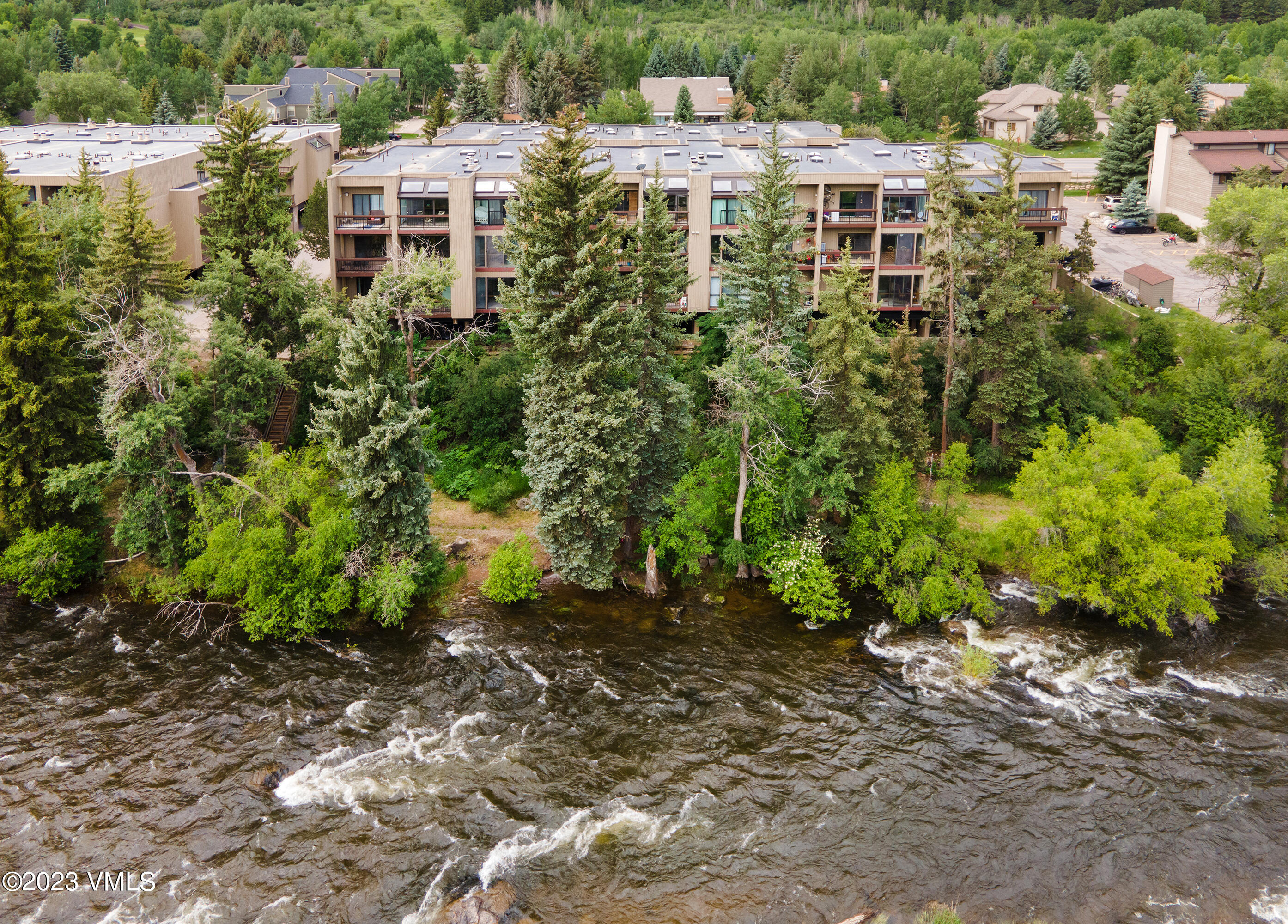 39377 Highway 6, Unit E205 Eagle Vail, CO 81620 - Photo 39 of 40 an aerial view of residential house with outdoor space