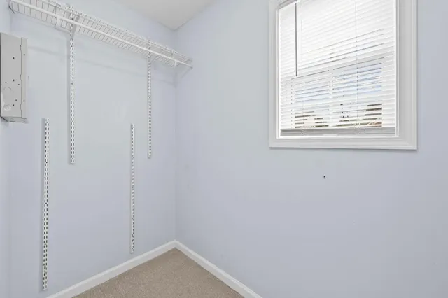 a small space with a window