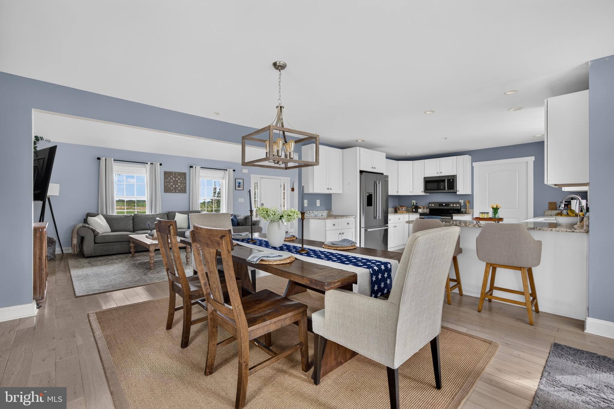 1216 Western Chapel Road New Windsor, MD 21776 - Photo 25 of 84 Seamless Kitchen and Living Flow