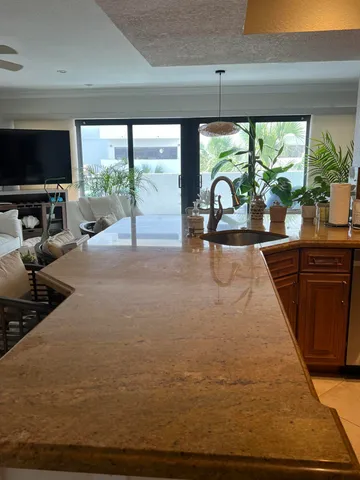 a very nice looking room with a large window